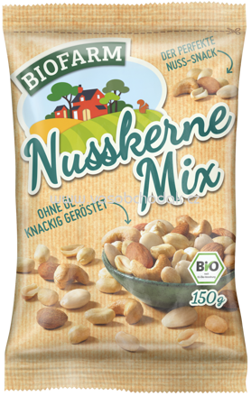 Kluth Biofarm Nusskerne Mix, ungesalzen, 150g