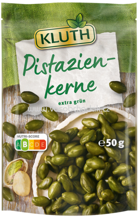 Kluth Pistazienkerne, extra grün, 50g