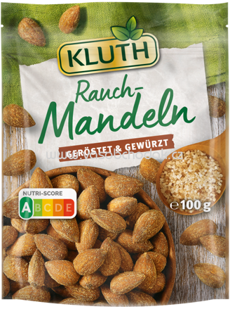 Kluth Rauch Mandeln, geröstet & gesalzen, 100g