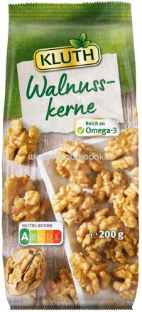 Kluth Walnusskerne, 200g