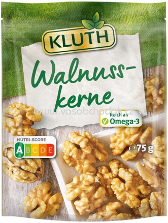 Kluth Walnusskerne, 75g