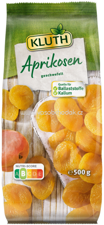 Kluth Aprikosen, geschwefelt, 500g