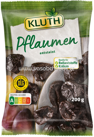 Kluth Pflaumen, entsteint, 200g