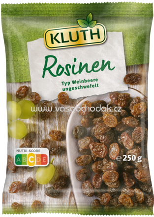 Kluth Rosinen Typ Weinbeere, 250g