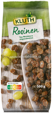 Kluth Rosinen Typ Weinbeere, 500g