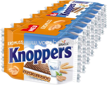 Knoppers Erdnuss, 8 St, 200g