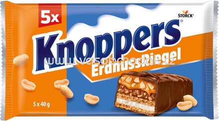 Knoppers Erdnussriegel, 5x40g St, 200g