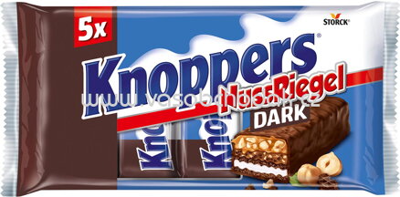 Knoppers Nussriegel Dark, 5x40g, 200g