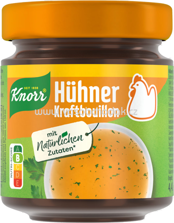 Knorr Hühner Kraftbouillon, Glas, 4,4l
