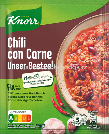 Knorr Fix Hackgerichte Chili con Carne Unser Bestes!, 1 St