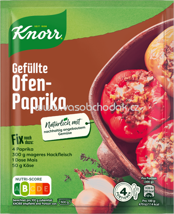 Knorr Fix Hackgerichte Gefüllte Ofen Paprika, 1 St