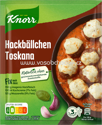 Knorr Fix Hackgerichte Hackbällchen Toskana, 1 St