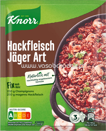 Knorr Fix Hackgerichte Hackfleisch Jäger Art, 1 St