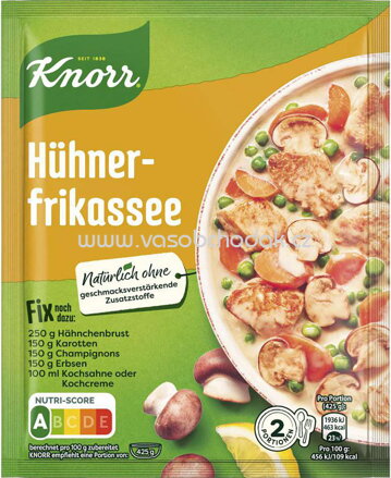 Knorr Fix Fleischgerichte Hühner Frikassee, 1 St