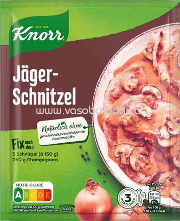 Knorr Fix Schnitzelgerichte Jäger Schnitzel, 1 St
