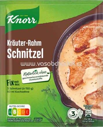 Knorr Fix Schnitzelgerichte Kräuter Rahm Schnitzel, 1 St