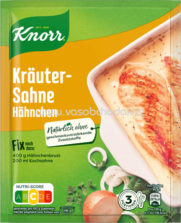 Knorr Fix Geflügelgerichte Kräuter Sahne Hähnchen, 1 St