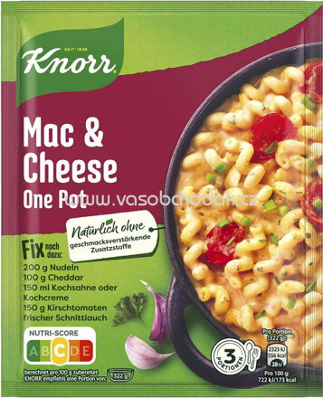 Knorr Fix Mac & Cheese One Pot, 1 St