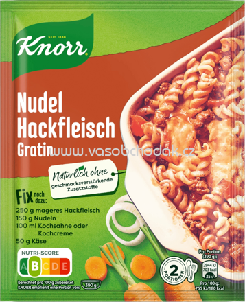 Knorr Fix Nudelgerichte Nudel Hackfleisch Gratin, 1 St