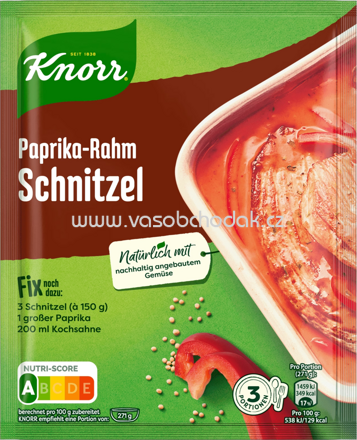 Knorr Fix Schnitzelgerichte Paprika Rahm Schnitzel, 1 St