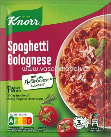 Knorr Fix Nudelgerichte Spaghetti Bolognese, 1 St