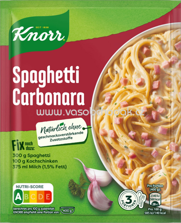 Knorr Fix Nudelgerichte Spaghetti Carbonara, 1 St