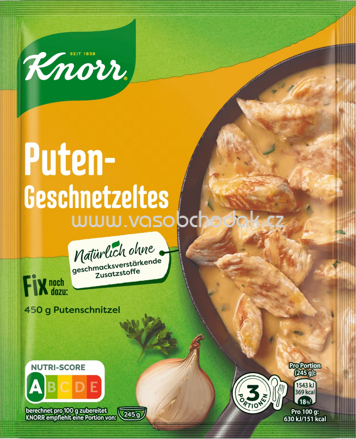 Knorr Fix Geflügelgerichte Puten Geschnetzeltes, 1 St
