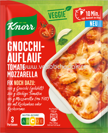 Knorr Fix Gnocchi Auflauf Tomate Mozzarella, 1 St