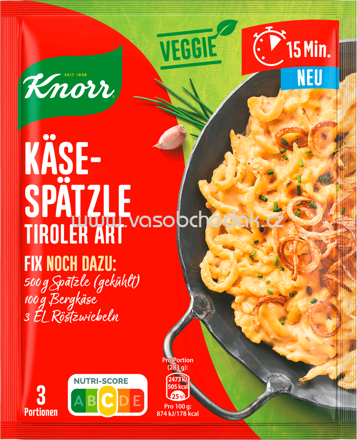 Knorr Fix Käse Spätzle Tiroler Art, 1 St