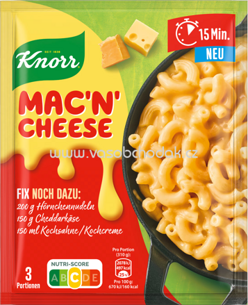 Knorr Fix Mac'n' Cheese, 1 St