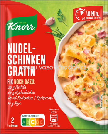 Knorr Fix Nudel Schinken Gratin, 1 St