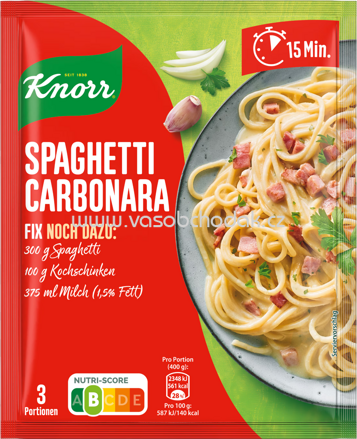 Knorr Fix Spaghetti Carbonara, 1 St