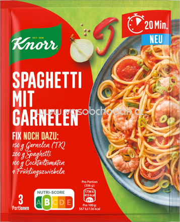 Knorr Fix Spaghetti mit Garnelen, 1 St