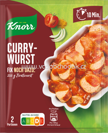 Knorr Fix Currywurst, 1 St