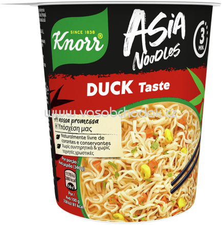 Knorr Asia Noodles Duck Taste, Becher, 61g