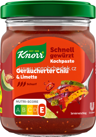 Knorr Kochpaste Geräucherter Chili & Limitte, 165g