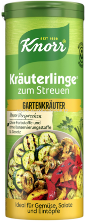 Knorr Kräuterlinge zum Streuen Gartenkräuter, 60g