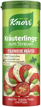 Knorr Kräuterlinge zum Streuen Italienische Kräuter, 60g