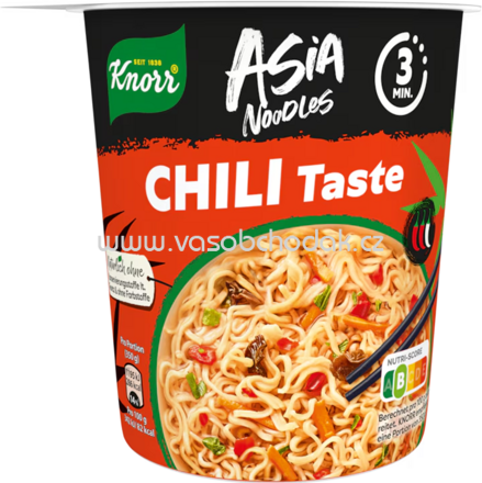 Knorr Asia Noodles Chili Taste, Becher, 65g