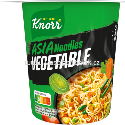 Knorr Asia Noodles Vegetable, Becher, 65g