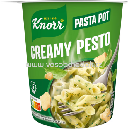 Knorr Pasta Snack Creamy Pesto, Becher, 68g