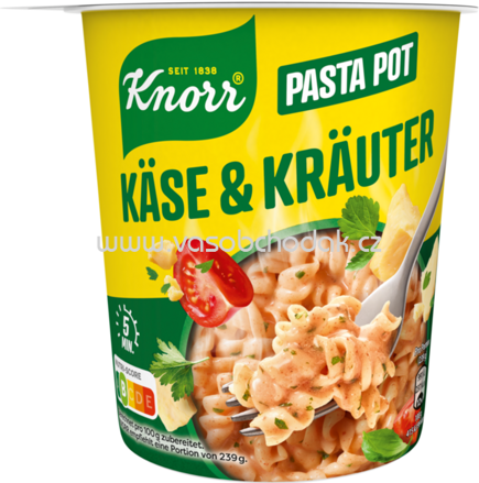 Knorr Pasta Snack Käse Kräuter, Becher, 59g