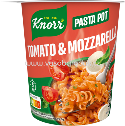 Knorr Pasta Snack Tomate Mozzarella, Becher, 63g