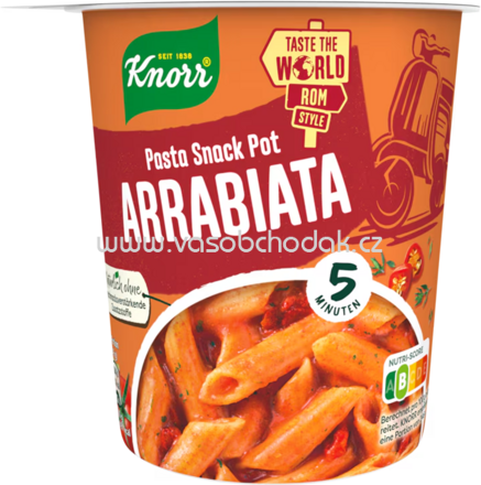 Knorr Pasta Snack Arrabiata, Becher, 66g