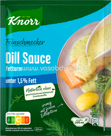 Knorr Feinschmecker Dill Sauce, fettarm, 1 St