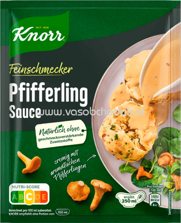 Knorr Feinschmecker Pfifferling Sauce, 1 St