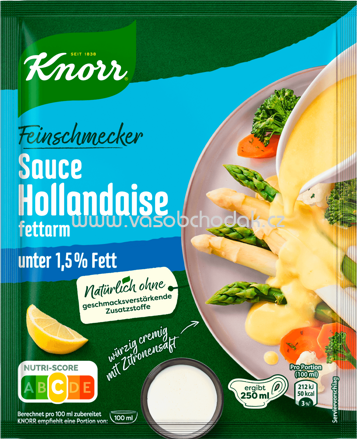 Knorr Feinschmecker Sauce Hollandaise, fettarm, 1 St