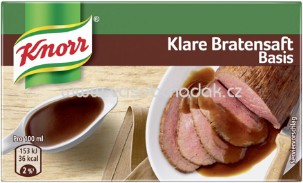 Knorr Klare Bratensaft Basis, Würfel, 1l