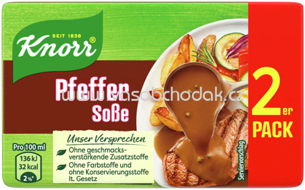 Knorr Pfeffer Soße, 2x250 ml