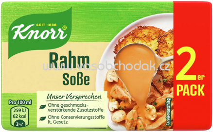 Knorr Rahm Soße, 2x250 ml